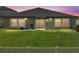 Large backyard with fenced-in area at 5474 Leslie Canyon Dr, Wimauma, FL 33598