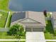 Single-Gathering home with solar panels and lake view at 5474 Leslie Canyon Dr, Wimauma, FL 33598