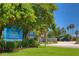 Little Harbor Marinas sign near waterfront property at 549 Bahia Beach Blvd, Ruskin, FL 33570