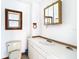 Simple bathroom with a single vanity and toilet at 9408 Oak St, Riverview, FL 33578