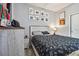 Guest bedroom with a dresser and a bed at 10012 Sage Creek Dr, Ruskin, FL 33573
