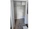 Empty closet with built-in shelving and hanging rod at 4375 Lindsey Loop, Dover, FL 33527