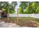 Backyard with gazebo and clothesline at 4622 Paloverde Dr, New Port Richey, FL 34652