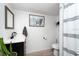 Small bathroom, shower, toilet, and sink at 4622 Paloverde Dr, New Port Richey, FL 34652