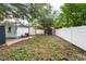 Backyard with gazebo, shed, and grill at 4622 Paloverde Dr, New Port Richey, FL 34652