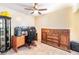 Bedroom with a desk, chair, and large dresser at 807 Hunters Ct, Brandon, FL 33511