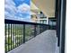 Spacious balcony with city and water views at 2413 Bayshore Blvd # 2206, Tampa, FL 33629