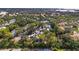 Aerial view showing condo building nestled in lush greenery at 758 Pine Run Dr # 758, Osprey, FL 34229