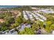 Aerial view of condo community, showing building location and surrounding area at 758 Pine Run Dr # 758, Osprey, FL 34229