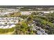 Wide aerial view showing the property's location and neighborhood at 758 Pine Run Dr # 758, Osprey, FL 34229