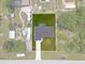 Aerial view of the property showing its size and location at 10317 Gulfstream Blvd, Englewood, FL 34224