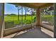 Spacious screened porch overlooking a golf course at 633 Tremont Greens Ln # 16, Sun City Center, FL 33573