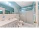 Updated bathroom with walk-in shower and modern fixtures at 2285 Israeli Dr # 29, Clearwater, FL 33763