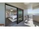 Bright bedroom with water views, sliding glass doors to balcony at 4141 Bayshore Blvd # 1003, Tampa, FL 33611