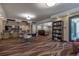 Relaxing common area with seating, kitchenette, and a library at 4141 Bayshore Blvd # 1003, Tampa, FL 33611