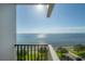 Stunning water views from private balcony at 4141 Bayshore Blvd # 1003, Tampa, FL 33611