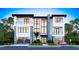 Modern two-story home with two-car garage and balcony at 1013 Symphony Isles Blvd, Apollo Beach, FL 33572