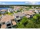 Luxury houses along the waterfront with various architectural styles at 1039 Seagrape Dr, Ruskin, FL 33570