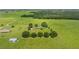 Aerial view of house on large lot at 34868 Prospect Rd, Dade City, FL 33525