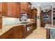 Well-equipped kitchen with double ovens and ample cabinetry at 9336 Melody Cir, Port Charlotte, FL 33981