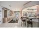 Open dining area connects seamlessly to the kitchen, creating an inviting space for Gathering meals at 5733 Pawnee St, Zephyrhills, FL 33542