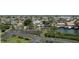 Bird's-eye view of community entrance and boat docks at 6009 Sea Ranch Dr # 705, Hudson, FL 34667