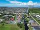 Aerial view showing home's location near Tampa Bay and waterways at 517 Treviso Dr, Apollo Beach, FL 33572