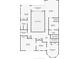 Two-story floor plan including 3 bedrooms, 3 bathrooms, a loft and workout room at 519 Treviso Dr, Apollo Beach, FL 33572