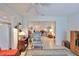 Living room view from another angle, showing seating and entryway at 812 Mccallister Ave, Sun City Center, FL 33573
