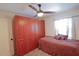 Bedroom with large closet and neutral decor at 4504 Horseshoe Pick Ln, Valrico, FL 33594