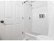 Updated bathroom with subway tile shower and modern fixtures at 4504 Horseshoe Pick Ln, Valrico, FL 33594