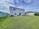 Spacious backyard with patio, grassy lawn, and privacy at 17206 White Mangrove Dr, Wimauma, FL 33598