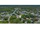 Aerial view showing home location and proximity to parks and waterways at 5369 Tuscawilla Dr, Weeki Wachee, FL 34607