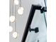 Modern light fixture above glass and metal staircase at 5341 Lake Pearl Ct, Tampa, FL 33625