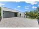 Spacious rooftop deck with modern tile and railings at 5341 Lake Pearl Ct, Tampa, FL 33625