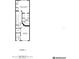 Third floor plan features a primary bedroom with an ensuite bathroom, and an additional bedroom and bathroom at 424 Bahia Beach Blvd, Ruskin, FL 33570