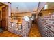 Brick hallway with wood flooring at 2271 Keystone Rd, Tarpon Springs, FL 34688