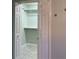 Walk-in closet with double rods and shelving at 4115 Murfield E Dr, Bradenton, FL 34203