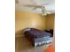 Bedroom with double bed and ceiling fan at 32502 Summerglade Dr, Wesley Chapel, FL 33545