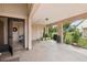Covered carport with extra storage space at 329 Grayston Pl # 112, Sun City Center, FL 33573