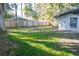 Spacious fenced backyard, perfect for Gathering gatherings and outdoor activities at 1920 N Highland Ave, Clearwater, FL 33755