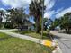 A view of the home from across the street, showcasing the neighborhood and streetscape at 1920 N Highland Ave, Clearwater, FL 33755