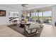 Relaxing living room with ocean views, comfy seating, and stylish decor at 780 Eldorado Ave, Clearwater, FL 33767