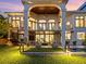 Backyard oasis with a spacious patio and a modern spiral staircase at 780 Eldorado Ave, Clearwater, FL 33767