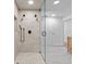 Large walk-in shower with multiple shower heads at 780 Eldorado Ave, Clearwater, FL 33767