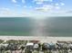 Beachfront property with ocean views and private beach access at 780 Eldorado Ave, Clearwater, FL 33767