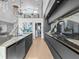 Modern kitchen with large island and dark cabinetry at 780 Eldorado Ave, Clearwater, FL 33767