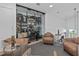 Spacious wine tasting room with leather armchairs at 780 Eldorado Ave, Clearwater, FL 33767