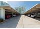 Covered parking is available in this parking garage at 400 64Th Ave # 704, St Pete Beach, FL 33706