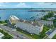Aerial view showing building location and surrounding area at 100 Bluff View Dr # 404A, Belleair Bluffs, FL 33770